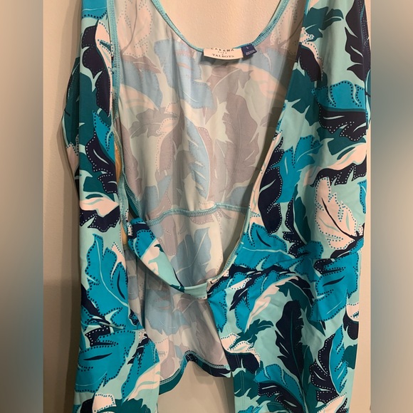 Cabana Life x Talbots (Size Large) Bathing Suit Top; Teal Blue’s, Navy + more - Picture 4 of 7